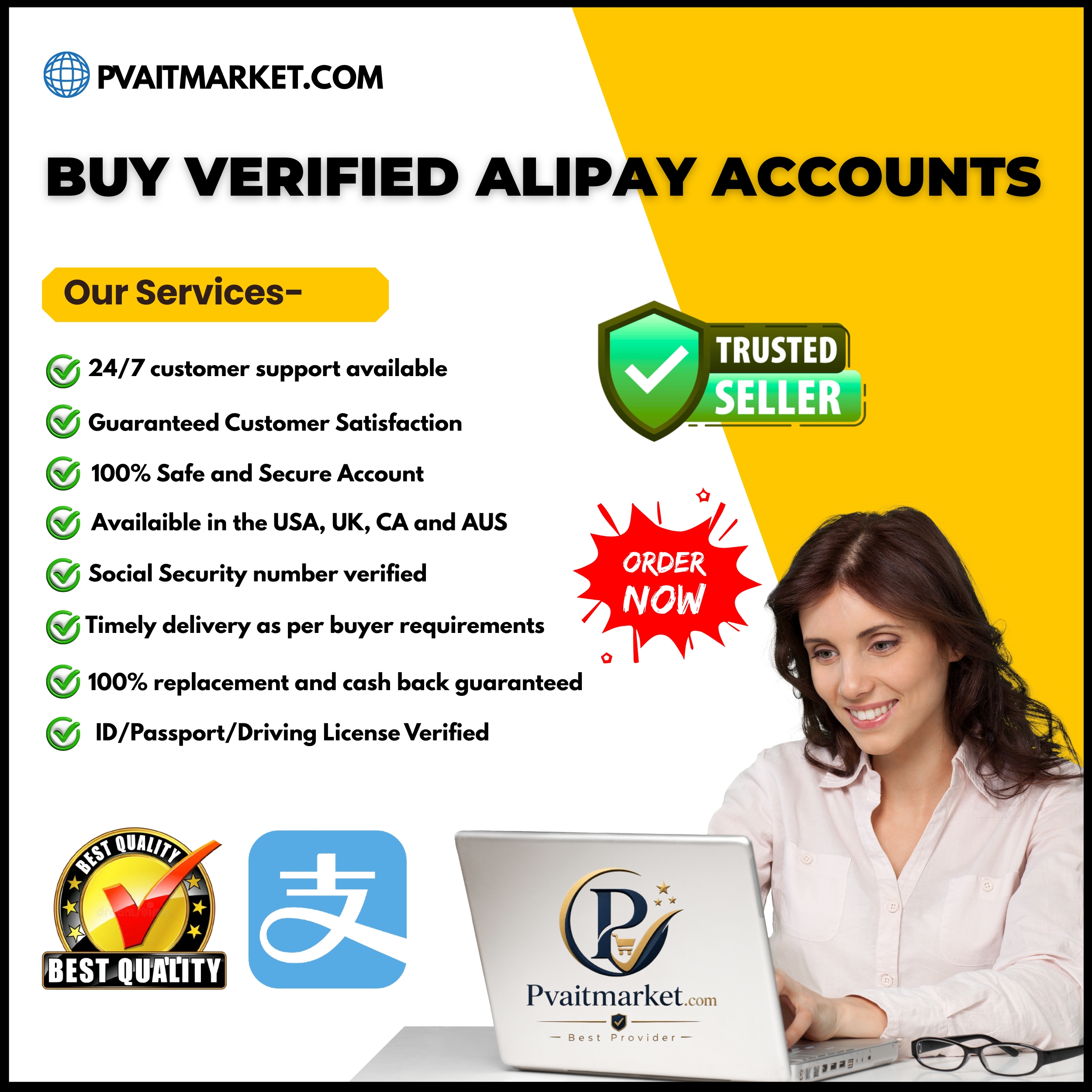Buy Verified Alipay Accounts